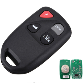 For Mazda 5 3+1 button remote key with 313.8MHZ