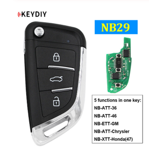 NB29 Multi-functional Universal Remote Control Car Key for KD900 KD900+ URG200 KD-X2 NB Series KD Remote 5 Functions In One Key