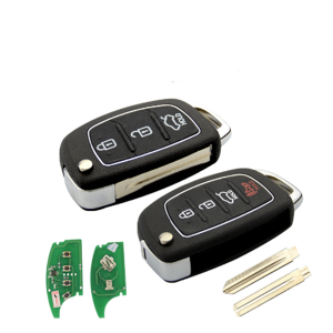 Keyless Flip Folding Remote Key 433mhz ID46 Transponder Chip for Hyundai Accent Ix35 I30 Solaris Tucson I20 Santa Fe