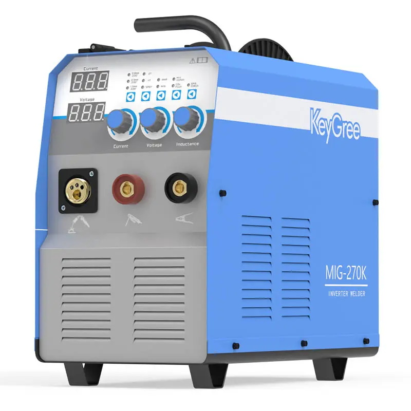 Improve your welding efficiency with a lightweight and reliable 15KG built-in MiG IGBT tube gas shielded welding machine