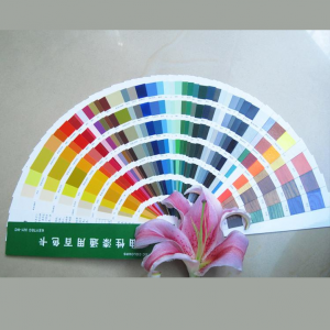 Solvent Universal Color Card 321-HC