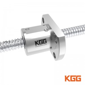 Cargol de boles laminat en fred en miniatura d'acer inoxidable de la sèrie KGG BBS per a màquina d'automatització
