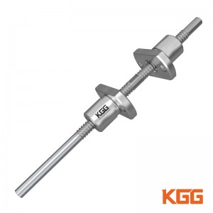 KGG Factory Direct Bidirectional Precision Ground Ball Screw ho an'ny CNC Machine Parts