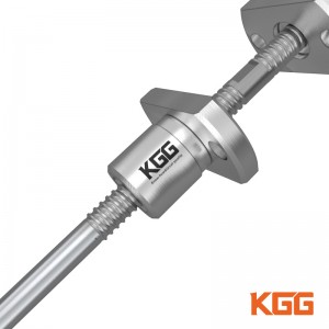 KGG Factory Direct Bidirectional Precision Ground Ball Screw foar CNC Machinery Parts