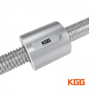KGG TXR Präzisionsgerollte Kugelumlaufspindel mit Hülsenkugelmutter für elektronische Maschinen