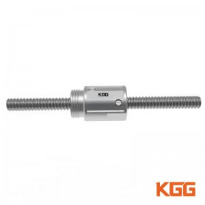 KGG High-Speed Miniature Linear Motion Precision Ball Screws with M-thread Nut for Aerospace Parts