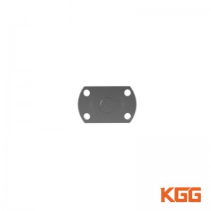 KGG GSR-Serio CNC Precizeca Miniatura Neoksidebla Ŝtalo Rulita Fadena Pilkŝraŭbo kun Nukso por Metala Fandanta Maŝinaro
