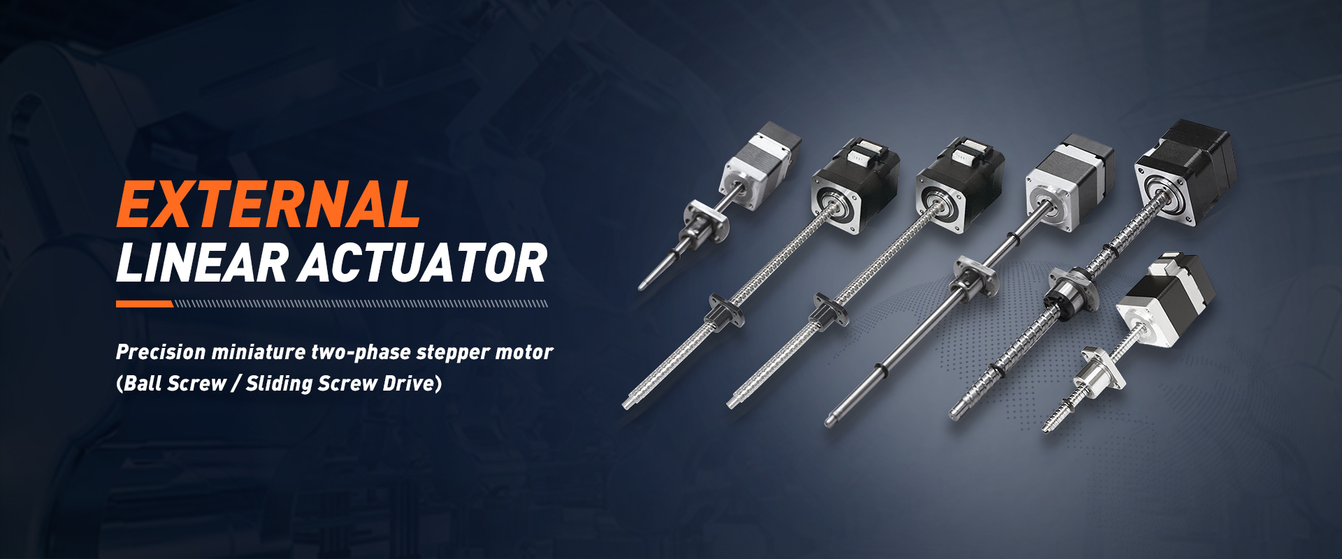 Stepper Motor (External Linear Actuator)