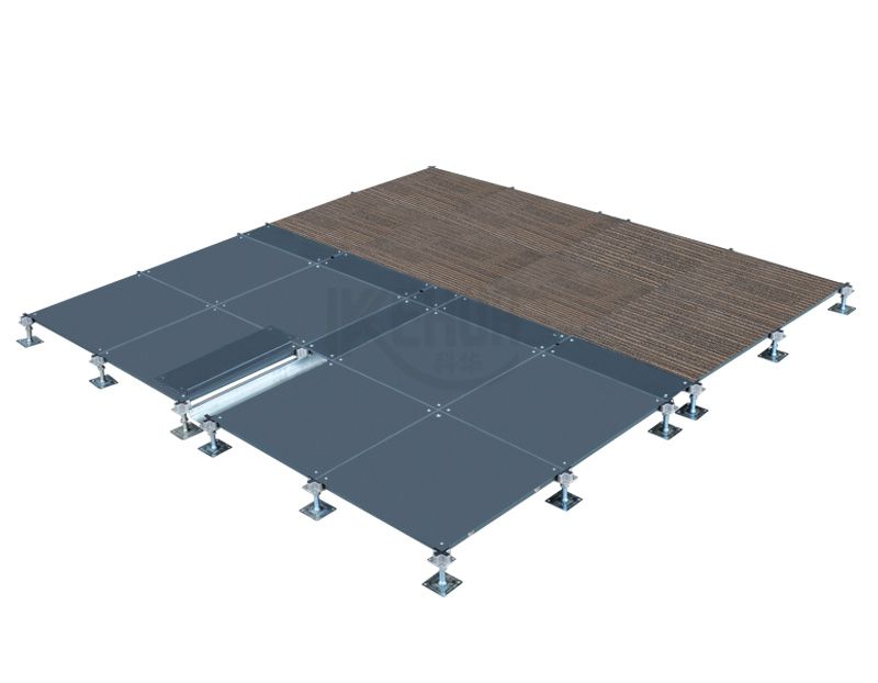 OA-500 bare finish steel net work raised access floor Featured Image