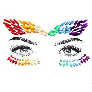 Bling crystal face diamond sticker for face decoration