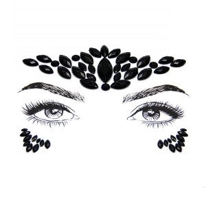 Impermanent glitter diamond face crystal face sticker for beauty