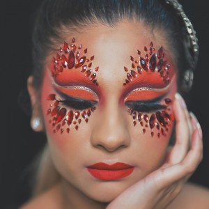 Face Art Beauty Rhinestone Fashion Face Eye Sticker DIY Make Up Face Sticker