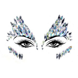 Mermaid Jewels Crystal Tears Gem Stones Bindi Temporary Face Stickers