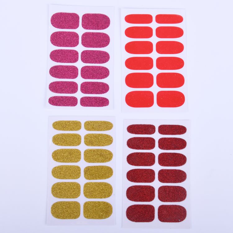 Popular Design for Self-Adhesive Silicon Sticker - Classic Style Nail Polish Strips Full Wraps Self-adhesive Nail Stickers – Youlian
