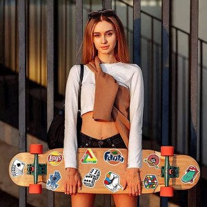 Cool Random Vinyl Skateboard Stickers Variety Pack
