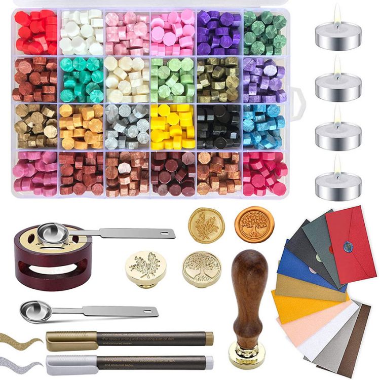 Leading Manufacturer for Self-Adhesive Tpu Sticker - Wax Seal Stamp Kit with Gift Box for Gift and Decoration – Youlian