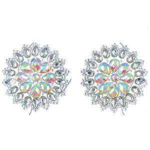 Colorful Breast Stone Jewel Crystals Diamond Body Art Gem Rhinestone Sticker