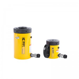 Single Acting Low Height Lock Nut Hydraulic Cylinder (CLP Series)