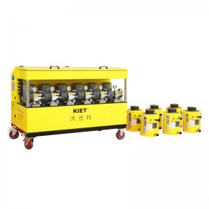 Double Acting Frequency Conversion Control PLC Synchronous Hydraulic Lifting System (DBTB Series)