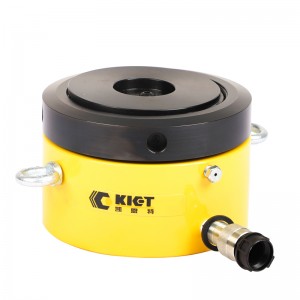 Single Acting Low Height Lock Nut Hydraulic Cylinder (CLP Series)