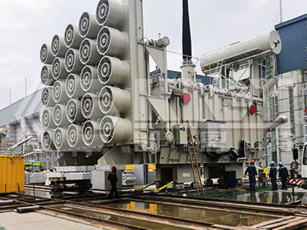Synchronous pushing hydraulic system used in the world’s first UHV multi-stage hybrid DC transmission project