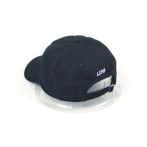 Classic black Baseball Cap with Embroidery