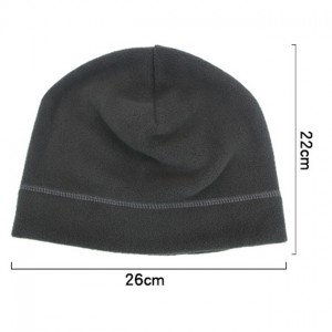 Hot sale Custom unisex 100% polar fleece beanie hat