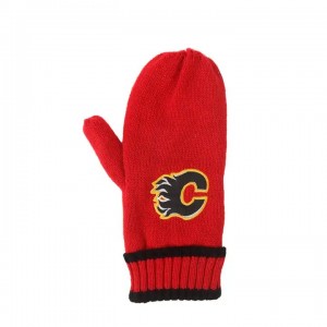 Wholesale custom logo outdoor acrylic knitted mittens