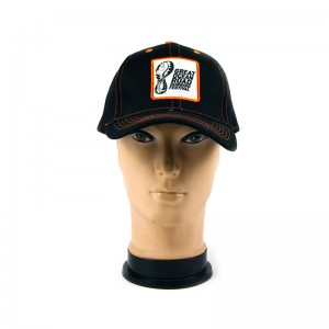 2022 hot sale basebal cap with woven label