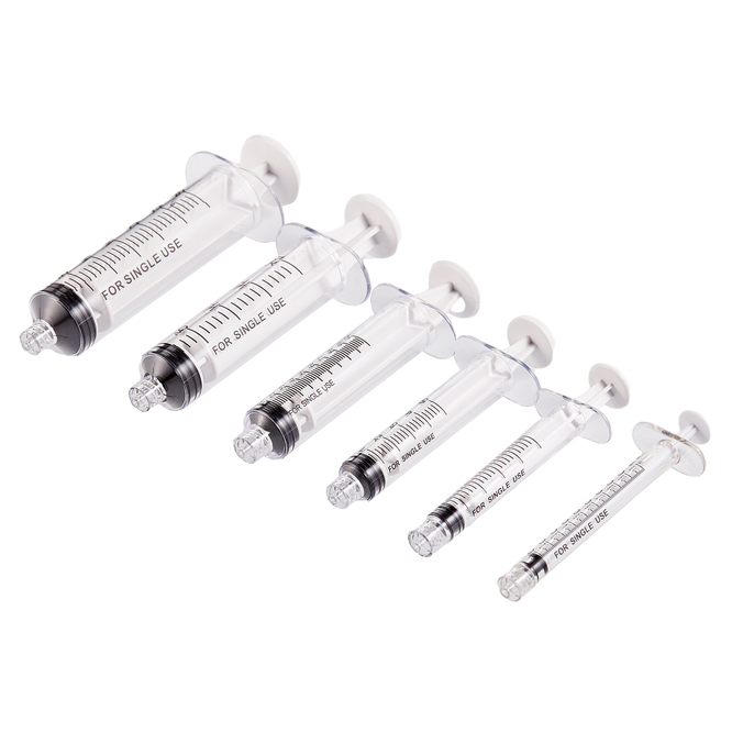 Sterile PC (Polycarbonate) Syringes for Single Use