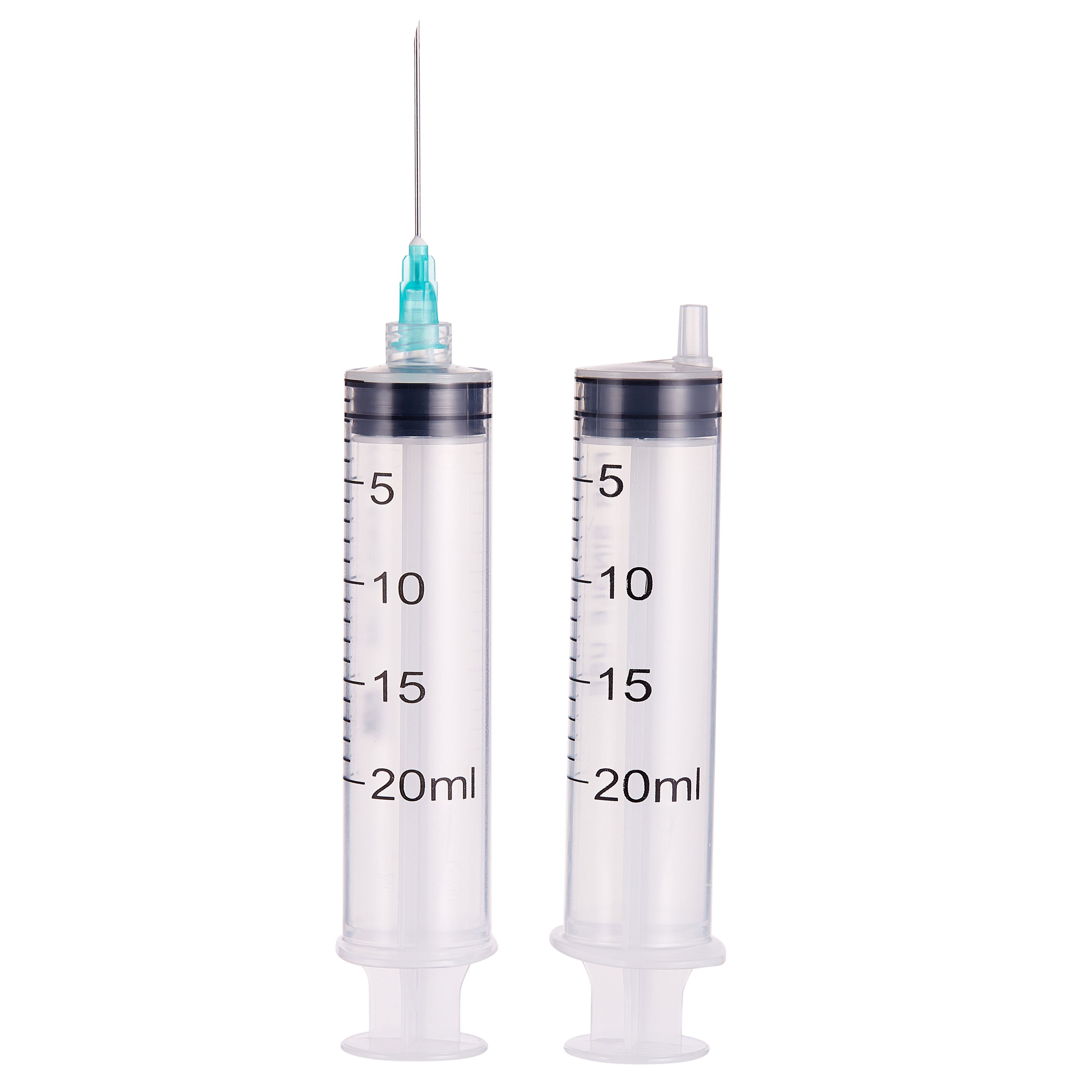 20ML DISPOSABLE STERILE SYRINGES LUER LOCK LUER SLIP WITH/WITHOUT NEEDLE