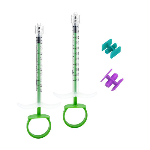 KDL Facial Disposable Aesthetic Beauty Syringe nga adunay Pull Ring