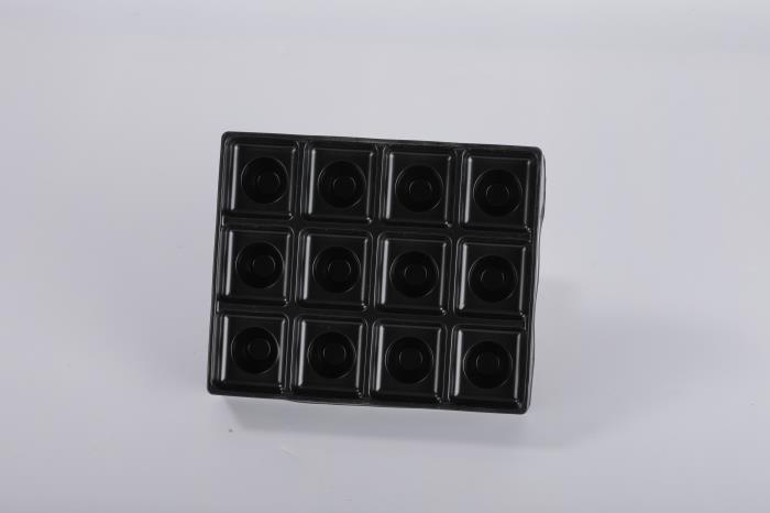 Black PS tray for electronic parts Featured Image