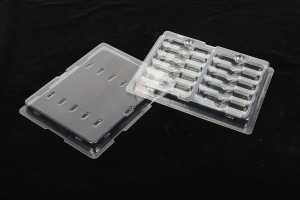 Antistatic Transparent PET tray