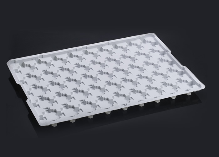 White  PS Antistatic tray for electronics