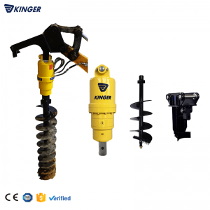 ODM Supplier China 43.3cc Powerful Gasoline Tree Plant Post Hole Digger Earth Auger