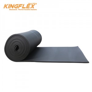 Elastomeric rubber foam insulation system for ultra low temperature