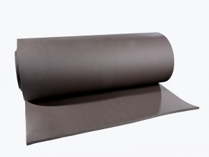elastomeric halogen-free thermal insulation sheet roll