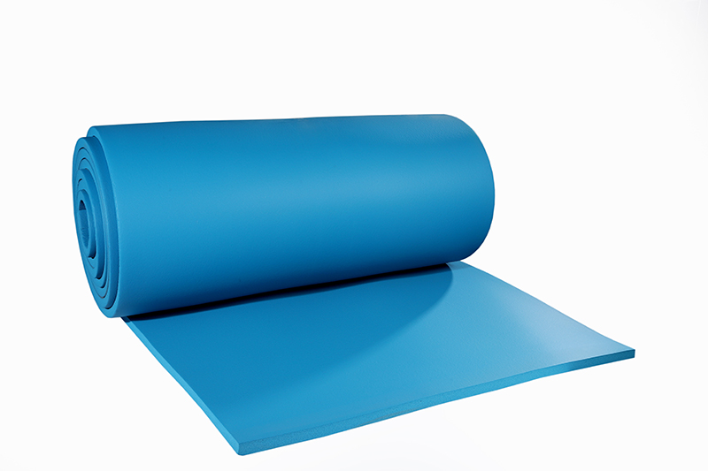 Low temperature heat insulation synthetic rubber sheet elastomeric cryogenic insulation tube sheet roll