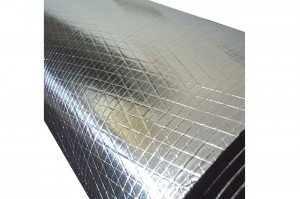 Kingflex Aluminum foil covered Rubber Foam Board