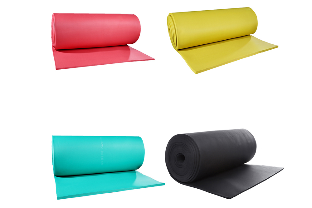 Kingflex Colorful Rubber Foam Sheet Roll