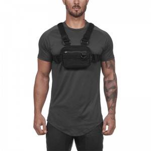 Military Chest Bag Multi-Function Tactical Waist Bag for Outdoor