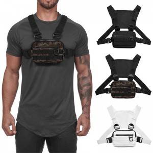 Military Chest Bag Multi-Function Tactical Waist Bag for Outdoor