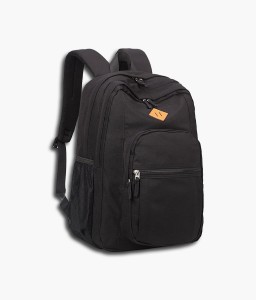 Black Unisex Cool Travel Laptop Waterproof School Backpack