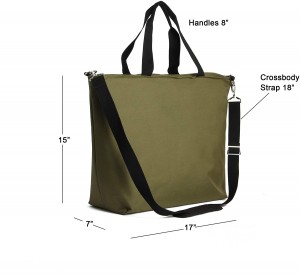 ODM/OEM Aluminate Foil Lunch Cooler Bag for Men and Women