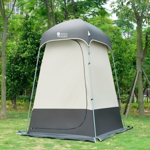Aluminium Pole Privacy Waterproof Shower Tent Camping Changing Room Toilet Shelter