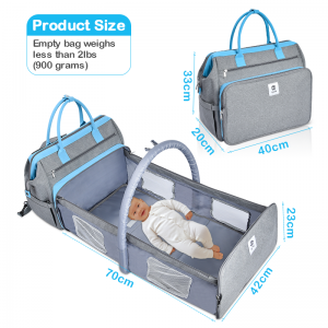 Large Diaper Backpack with Bassinet Portable Baby Sleeping Bag Baby Diaper Bags High Quality