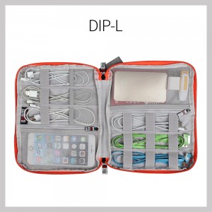 Portable Cable Organizer Travel Bag Nylon Fashion