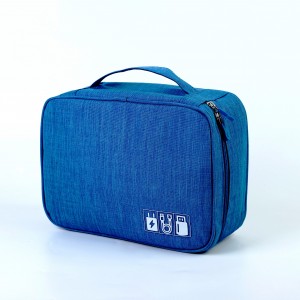 Double-layer Travel Portable Waterproof Electronic Accessory Storage Bag Digital Storage Bag