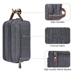 Lightweight nylon outdoor men’s toiletry bag travel multi-suit bathroom storage bag